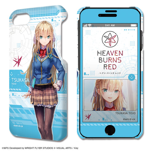 『ヘブンバーンズレッド』デザジャケット iPhone SE(第2世代)/8/7/6/6sケース&保護シート デザイン04(東城つかさ)